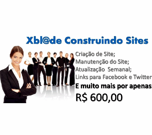 Xblade Construindo Sites